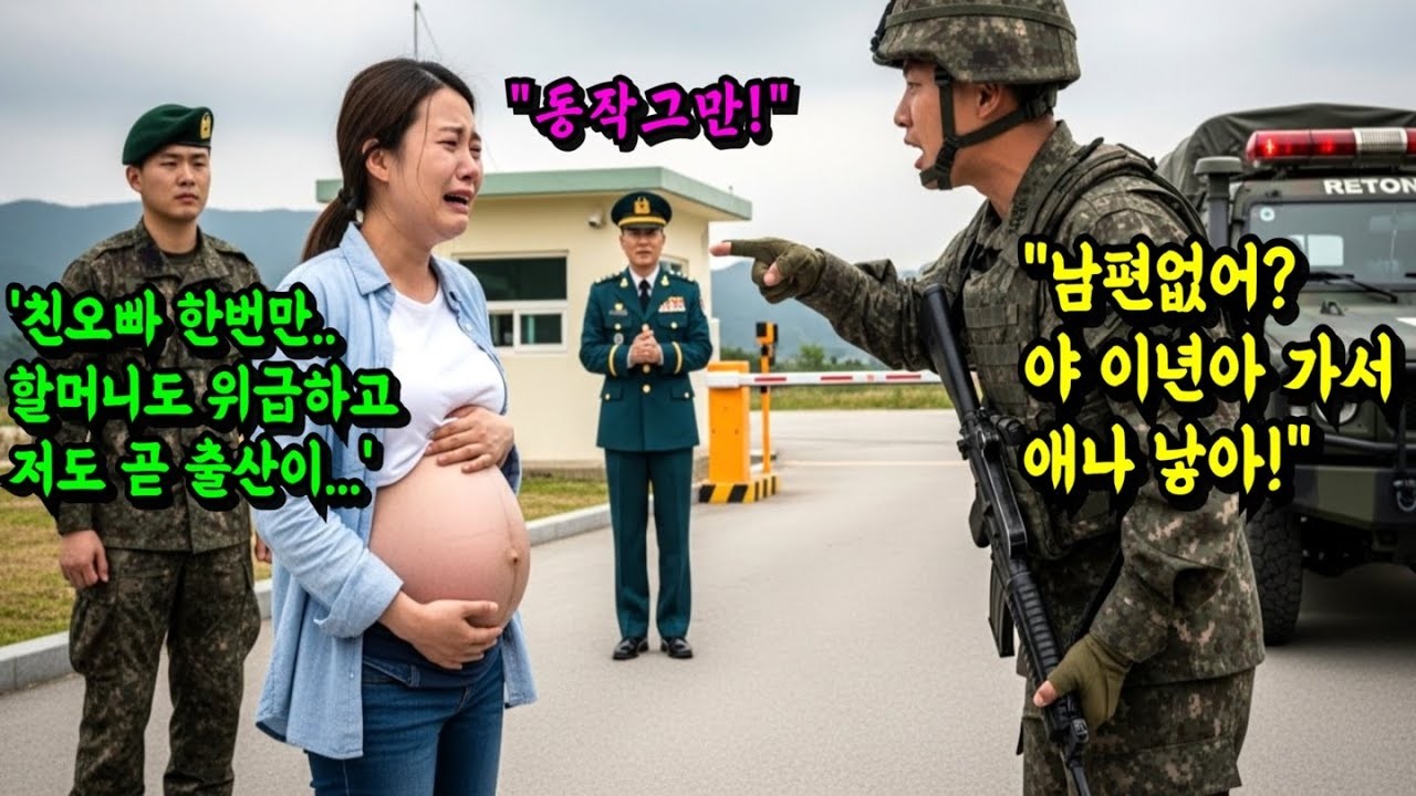 군인 오빠 면회 신청 거절당한 임신한 여대생, 그걸 목격한 쓰리스타 군단장이 직접 나서게 되는데…