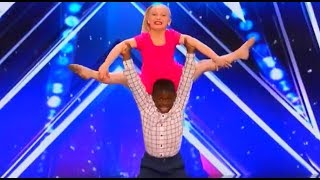 Artyon Celestine & Paige Glenn - Barbie Girl Duo | Awesome Kids Dancers at AGT Audition 2017