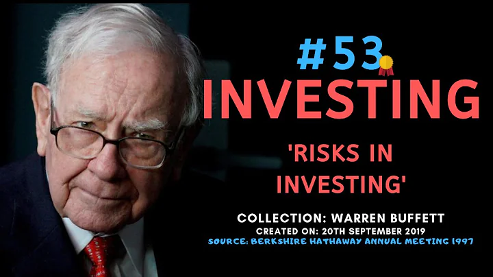 Warren Buffett on What are Risks of Investing in the Stock Market? | BRK 1997【C:W.B Ep.53】