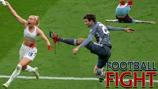 Funny Moments in Football😂( Punch Time💪)