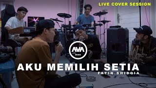 AKU MEMILIH SETIA - FATIN SHIDQIA | TRIO AVA (Live Cover)