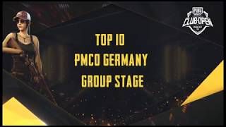 [TOP 10] PMCO Germany Group Stage | Spring Split | PUBG MOBILE CLUB OPEN 2020