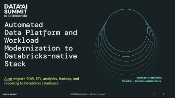 Sponsored by: Impetus | Fully Automated Data Estate Modernization to Databricks with LeapLogic