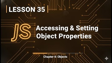 035 Accessing & Setting Object Properties in JavaScript | Dot vs Bracket Notation Explained | #35