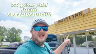 Trying BBQ at a 73 year old restaurant in Middle Georgia Food review at Dairy Lane