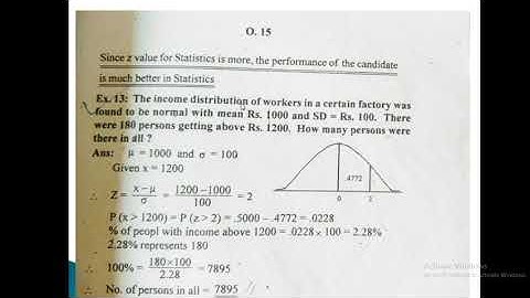 Normal Distribution 2# Kerala University# Malayalam