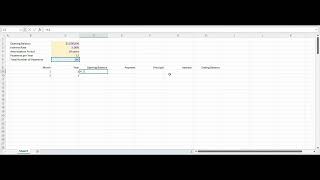LIVE FINANCIAL MODELING - Debt Amortization Schedule - Pro Forma Models