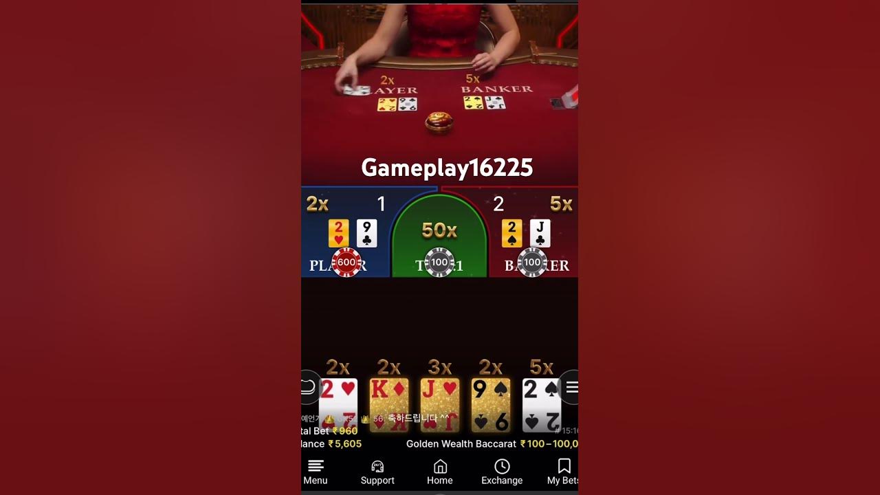 Golden card win multiplier #1xbet #baccarat #casino #winning #lucky #classicgaming #multiplier #go