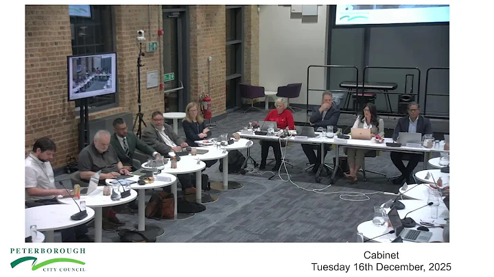 Cabinet - Tuesday 16th December, 2025 4.00 pm