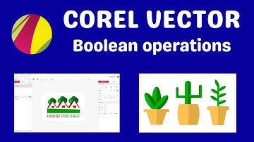 Corel Vector master boolean operations
