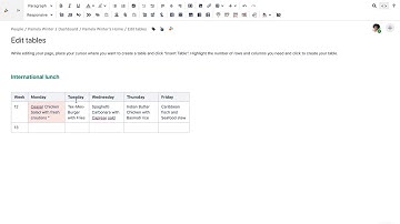 Edit Tables (Colors) - Learn Atlassian Confluence & Linchpin Intranet #17