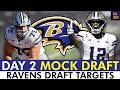 Baltimore Ravens Round 2 &amp; 3 NFL Mock Draft After Round 1 Of 2026 NFL Draft