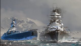 Kms Bismarck und Azur lane Bismarck ( wir lagen vor Madagaskar)