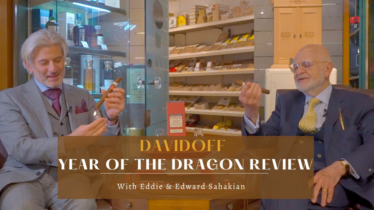 Davidoff Year Of The Dragon Review + Foursquare Triptych Rum