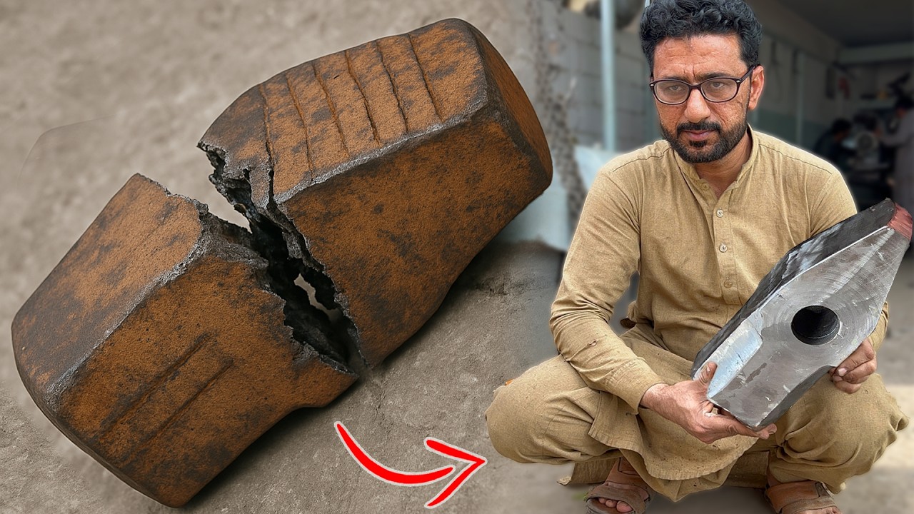 AXLE Impact, HAMMER Split In 2-Pieces — This Hammer's REBIRTH Proves Nothing is Truly Broken