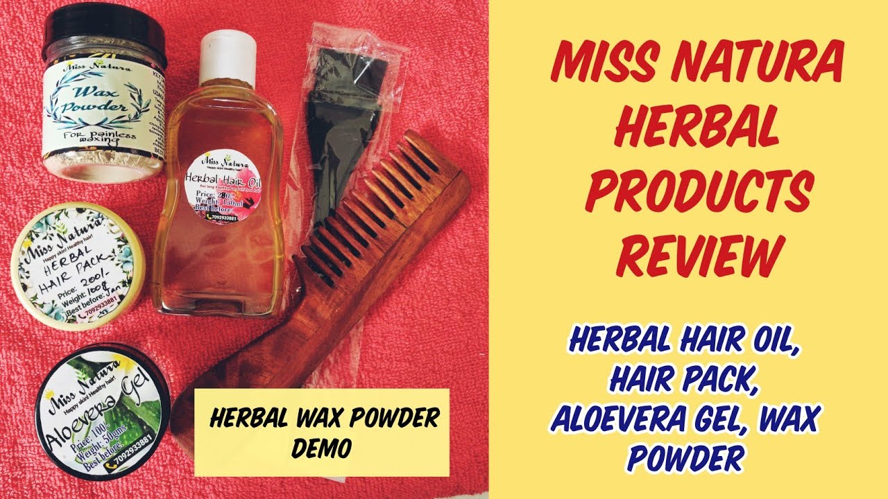 வலியில்லாமல் Waxing | Herbal Wax Powder, Hair Oil, Hair Pack, Aloevera Gel  | Natura Herbal Products - YouTube