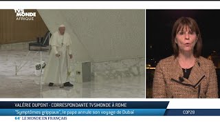 Le Pape ne se rendra pas à la COP 28