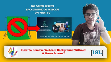 How To Remove Webcam Background Without Green Screen?| 2020 XSPLIT VCAM | ISL | DREAMCAMERASTUDIO |