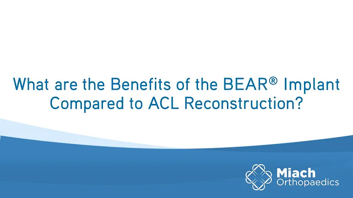 What are the Benefits of BEAR Implant Compared to ACLR? | Q&A | Dr. Sean Keyes | Miach Orthopaedics
