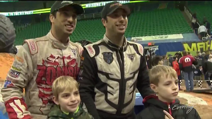 Local twins are monster truck stars VIDEO