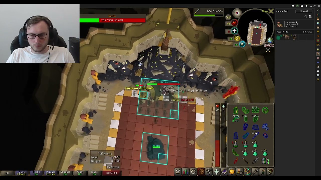TOA Farm Second Try Solo Insanity Completed YouTube TOA Farm Second Try Solo Insanity Completed YouTube