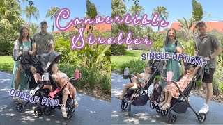 Convertible Double Stroller | Disney Stroller Setup