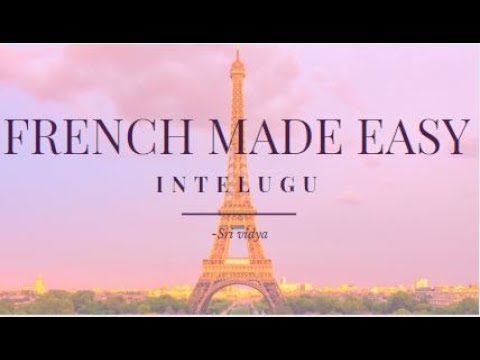 Introduce yourself in French - YouTube