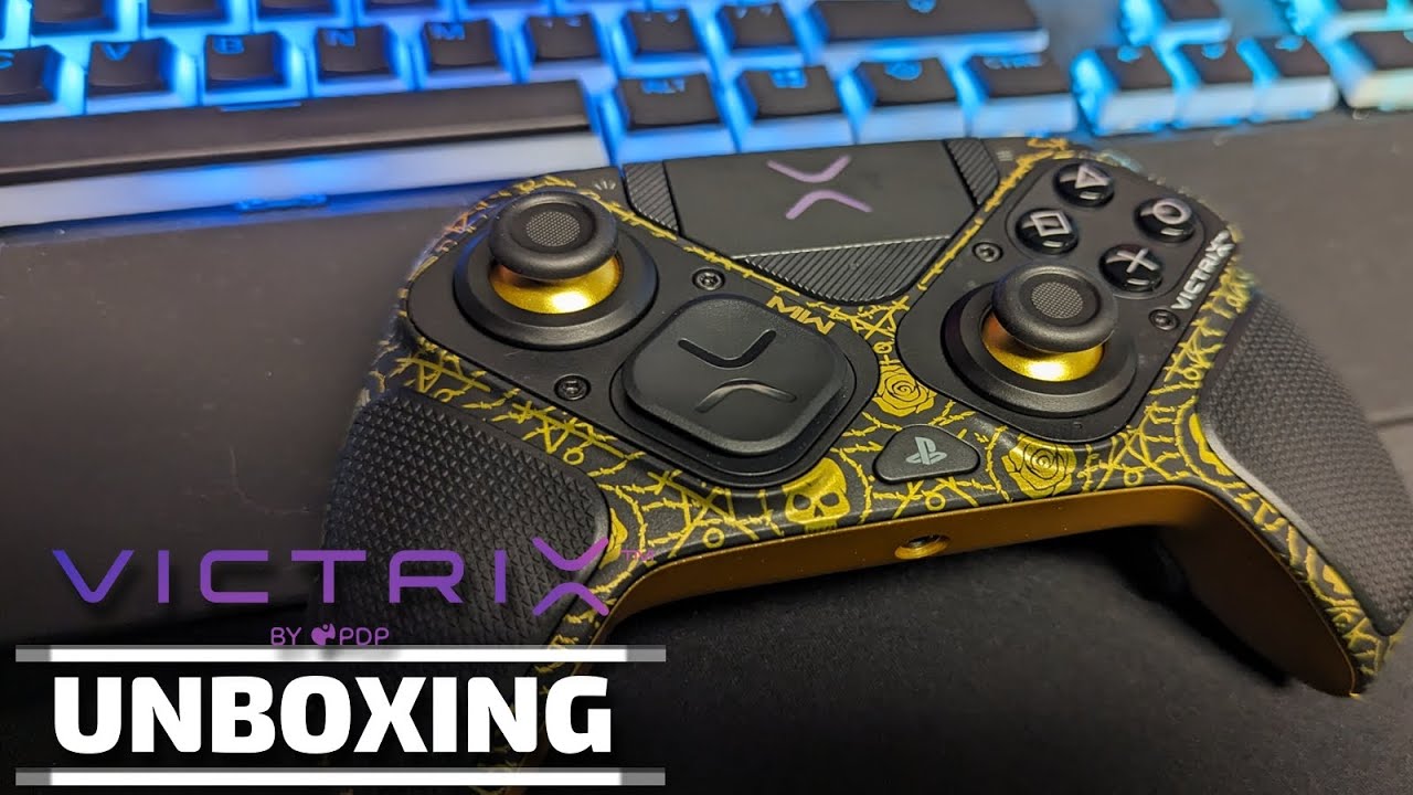 Unboxing the Call of Duty/Las Almas variant of the Victrix Pro BFG  controller for PS5/PS4/PC! 