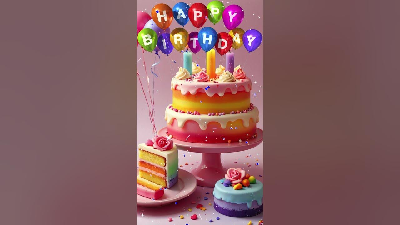 Happy Birthday Song For Special Day Happy Birthday To You 🎂#happybirthdaysongwithangel #birthday