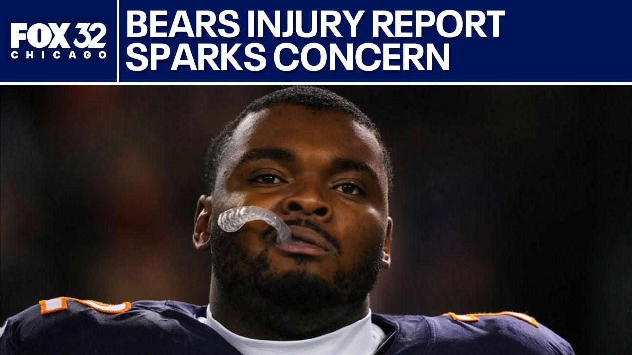 Bears injury report raises big questions before Cowboys game | Chicago Sports Tonight