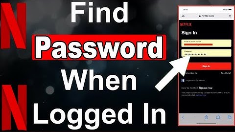 How To Find Netflix Password When You Are Logged In (2024)