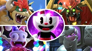 Cuphead vs All Bosses in Super Smash Bros Ultimate