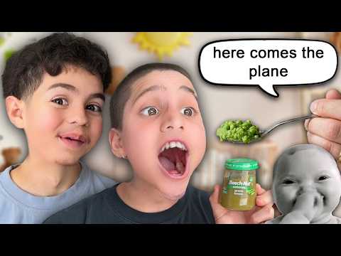 2 Grown Men Try Baby Food