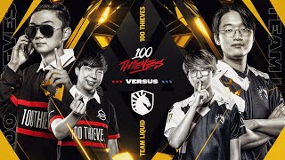 100 vs. TL | Upper Bracket Finals | LCS Spring Split | 100 Thieves vs. Team Liquid | Game 5 (2022)