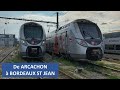 (re-upload) [Cab Ride] [4K] D'Arcachon à Bordeaux-St-Jean en cabine de la Z56306
