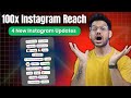 100x instagram reach  instgaram new update  instagram cutout reveal shake to see message  