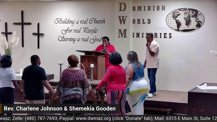 9:00 AM Worship Service-Rev. Charlene Johnson & Shemekia Gooden