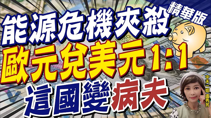 【卢秀芳辣晚报】欧元下跌与美元持平 触平价! 创下20年来首见记录 德国成"欧洲真正的病夫"@CtiNews  精华版 - 天天要闻