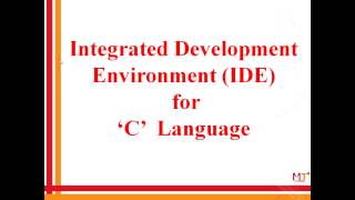 Lecture 6 - IDEs for C Language (Hindi)