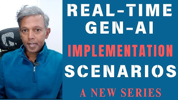 Realtime Gen-AI Implementation | Question & Answer | Practical Scenarios| Cloud Enterprise Architect