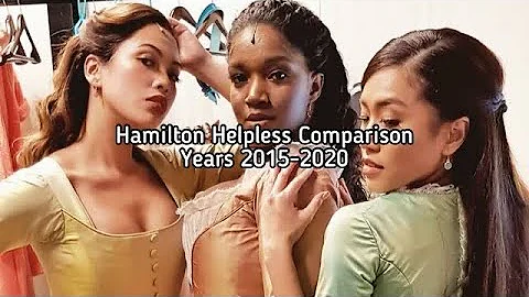 Hamilton The Musical Helpless Comparison
