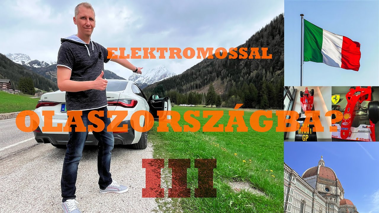Olaszországba egy elektromos BMW i4-gyel? 3.rész (Rimini, Toszkána, Siena)