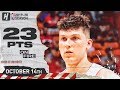 Tyler Herro CRAZY Full Highlights vs Atlanta Hawks (2019.10.14) - 23 Pts, 5 Threes!