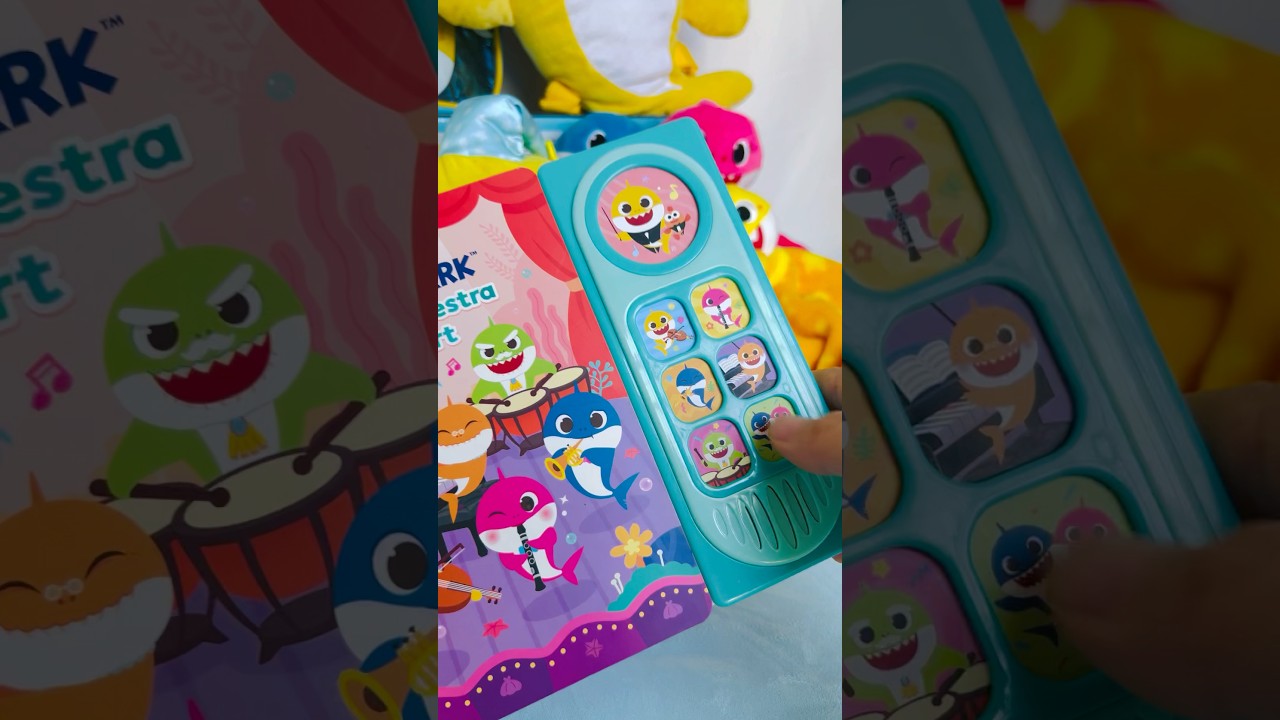 I found this cool baby shark musical book 