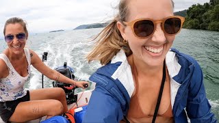 ⛵️ BOAT Life: How we get fresh water + Boat Works ep.243