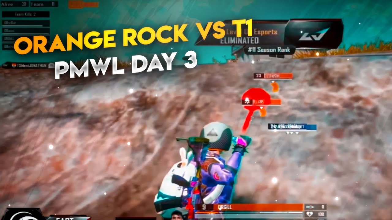 OR vs T1 | PMWL Day 3 Highlights |PUBG Mobile | Scout destroying everyone 🔥♥️