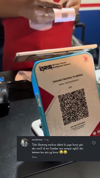 Kayak suara pak jokowi ya 😂. #suara #qris #jokowi