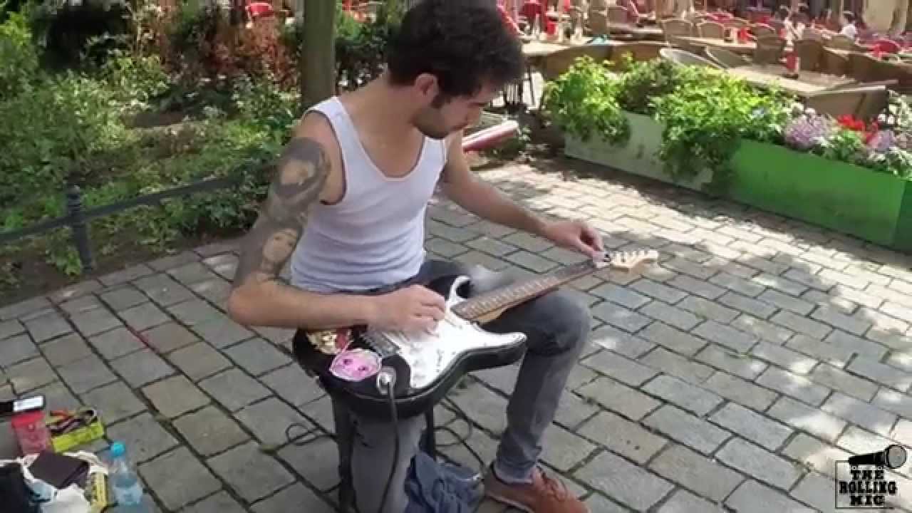 STREETMUSIC GERMANY - Rafa West - Blues Guitar