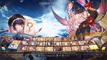 Granblue Fantasy: Versus Character Select Update