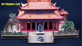 Detail how to creating Mini Royal-Palace||DIY Miniature Craft/You Should know-Amazing